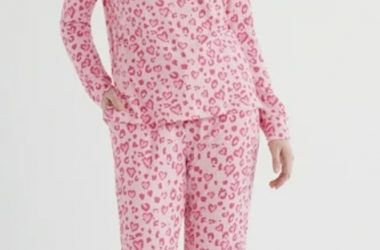 Women’s Ribbed Top and Pants Pajama Sets Just $6.45 (Reg. $15)!